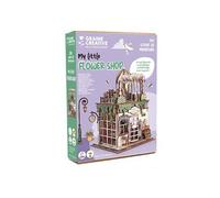 Vitrine bois 3D - Flower shop