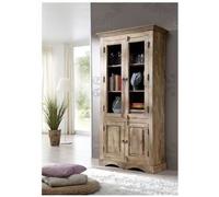 Vitrine - Bois massif de palissandre huilé - Style Colonial/Ethnique - LEEDS #47