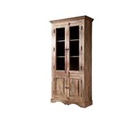 Vitrine - Bois Massif de Palissandre huilé - Style Colonial/Ethnique - Leeds #47