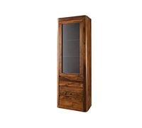 Vitrine - Bois Massif de Palissandre laqué (Noisette) - Toronto #210