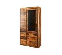 Vitrine - Bois Massif de Palissandre laqué (Noisette) - Toronto #211