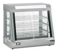 Vitrine chaude 3 étages 110 Litres Bartscher Noir