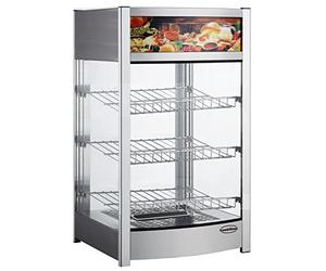 Vitrine chaude - 3 étages 97 Litres - Combisteel