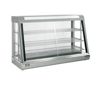 Vitrine chaude 3 étages L 1200 mm