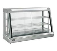 Vitrine chaude 3 étages L 1200 mm Bartscher Noir G