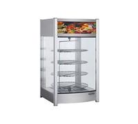 Vitrine Chaude 4 Etages Rotatifs