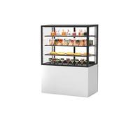 Vitrine Chaude 4 Faces avec Base 100 Serie Integra 1000 x 600 x 1400 mm et Sans Accès Frontal