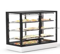Vitrine Chaude 4 faces Série Sahara Integra base 120 - Accès Arrière - Sayl