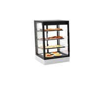 Vitrine Chaude 4 faces Série Sahara Integra base 60 Accès Frontal avec Option GRAB&GO et Arrière 3 Etagères