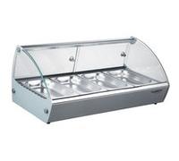 Vitrine chaude 4 x GN 1/3 Combisteel Inox G