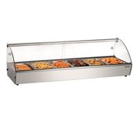 Bartscher Vitrine chauffante 305059 – 6 x GN 1/3