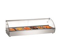 Bartscher Vitrine chauffante 305059 – 6 x GN 1/3