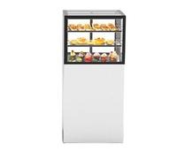 Vitrine Chaude à 4 Faces avec Base 60 Serie Integra 600 x 600 x 1400 mm et Sans Accès Frontal
