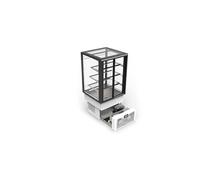 Vitrine Chaude avec Base 60 Integra drop in Série Sahara 3 Etagères Accès Frontal GRAB&GO et Arrière Sayl