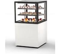 Vitrine Chaude avec Base 60 Serie Integra 600 x 600 x 1100 mm et Sans Accès Frontal Sayl G