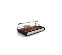Vitrine Chaude Bain-Marie avec Bacs GN 1/1 Série SPLENDID - 690 à 1020 mm - - - Acier inoxydable690 mm 690x650x420mm