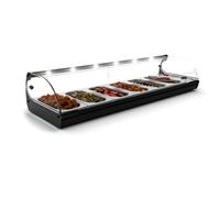 Vitrine Chaude Bain Marie Série Standard 840 à 1190 mm