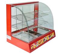 Vitrine chaude chauffée chaude de grande unité commerciale électrique de gâteau de nourriture