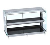 Vitrine Chaude Drop In Plaque Vitrocéramique Noire 3 à 5 x GN 1/1 Combisteel
