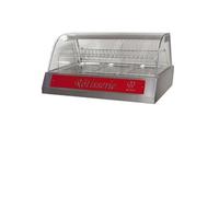 Vitrine Chaude Hot 1080 Sur Meuble Inox A Roul MAP