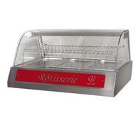 Vitrine Chaude Hot 1080 Sur Meuble Inox A Roul MAP