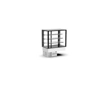 Vitrine Chaude Neutre Série Integra drop in Sahara Accès Arrière 2 Etagères