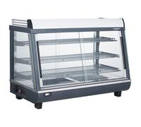 Vitrine chaude professionnelle 3 étages 136 litres