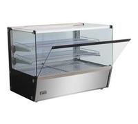 Vitrine Chaude Self Service 4 Faces Vitrées 137 L Combisteel Blanc G