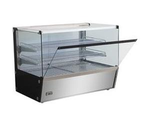 Vitrine Chaude Self Service 4 Faces Vitrées 137 L Combisteel Blanc G