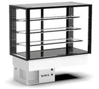 Vitrine Chaude Série Integra drop in Sahara L 1200 mm Accès Frontal et Arrière 3 Etagères Sayl 1 G