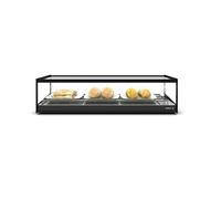 Vitrine Chaude Série LOGIC sans Eclairage 840 à 1190 mm