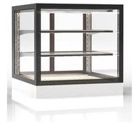 Vitrine Chaude Vitrée Série Integra 2 Niveaux - 600x600 mm - - - Verre trempé 600x600x600mm
