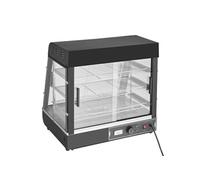 - Vitrine Chauffante Commerciale à 3 Niveaux Présentoir Pizza Poulet Frit