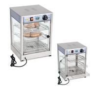 Vitrine chauffante de 850 W, 35,5 cm de large