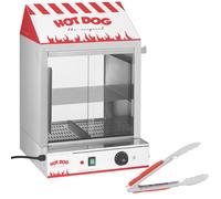 Vitrine chauffante pour 200 hot-dogs, 50 petits pains, 2000 W, Royal Catering