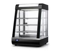 Vitrine chauffante professionnelle 3 niveaux - 1000W - maintien au chaud - vitrine inox