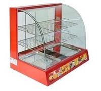 Vitrine chauffe-plats électrique 60cm Rouge G