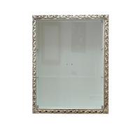 Vitrine classique suspendue murale équipée de portes en verre de style baroque cadre ajouré porte-bouteille sur mesure VTGM224AB 60 x 120 cm