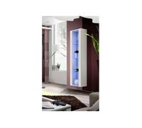 Vitrine colonne - FLY 41 - LED - L 40 cm x P 29 cm x H 170 cm - Blanc