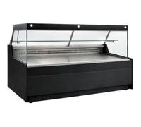 Vitrine comptoir réfrigérée - VSA 1340 mm - 420 L - +2/+5°C - Froid ventilé, LED
