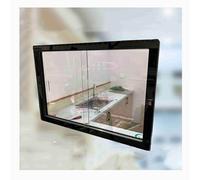 Vitrine coulissante en acrylique pour camion alimentaire personnalisable pour concession en verre de 812 mm, service de vitrine 80 x 44 cm