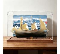 Vitrine d'affichage en acrylique HD pour LEGO 10335 Endurance - Boîte d'exposition transparente, étui de rangement, protection anti-poussière (modèle non inclus) (fond)