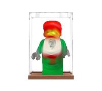 Vitrine d'affichage en acrylique HD pour Lego 40819 Minifigures de pilote de course - Boîte d'exposition transparente, étui de rangement, protection contre la poussière (modèle non inclus) (3 mm)