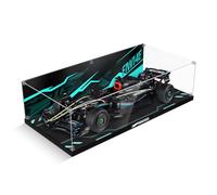 Vitrine d'affichage en acrylique pour Lego 42171 Technic Mercedes-AMG F1 W14, boîte d'affichage en acrylique épaissie avec fond transparent, vitrine d'affichage anti-poussière compatible avec Lego