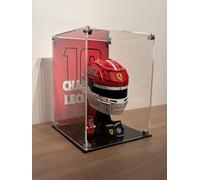Vitrine d'affichage pour Lego f1 Charles Leclerc Casque (43014)