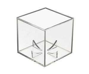 Vitrine de Balle de Tennis, 9 * 8 * 5 Boîte de Baseball en Acrylique Présentoir Balle de Tennis Étui Transparent pour Support de Boîte de Stockage de Souvenirs Protection UV Anti-poussière (blanc)