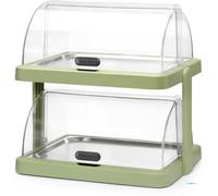 Vitrine de Buffet Couvercle Coulissant Roll-Top Duo UNIQ - Double - Hendi HENDI