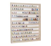 Vitrine de collectionneur V-75 Spur H0 N B 41 H 52 T 5, en bois de bouleau avec deux vitres en plexiglas