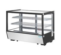 Vitrine de Comptoir Positive 160L ¿ Série G Carrée Noire, 160 W, 220V - MONO