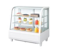 Vitrine de comptoir réfrigérée à poser 100L - température 0/+12°C - R600a - portes coulissantes